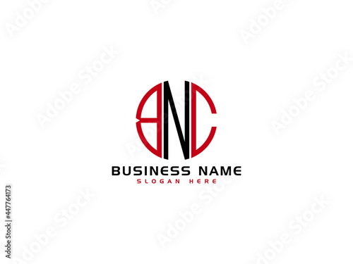Letter BNC Logo Icon Vector Image Design photo