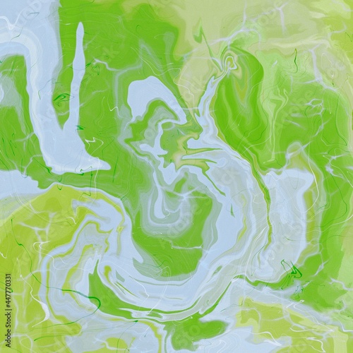 Abstrakte Bild mit fliesende Effekt. Perfekt für Hintergrund von Webseiten und design Elemente. Trendy Farben. 