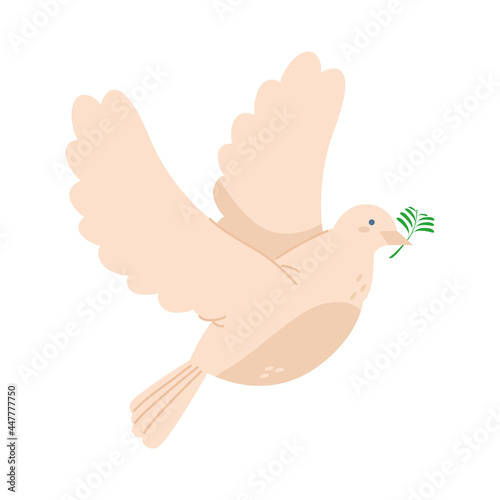 peace dove flying