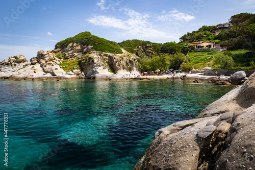 Quadro em tela Strand von Cotoncello, Elba, Italien