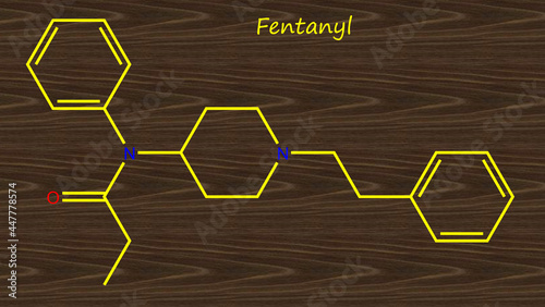 Fentanyl, also fentanil, is a powerful opioid used as a pain medication and together with other medications for anesthesia, also as recreational drug