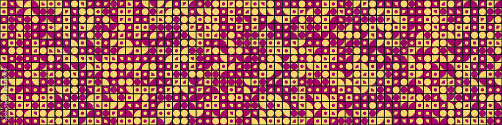 Abstract Geometric Pattern generative computational art illustration Abstract Geometric Pattern generative computational art illustration