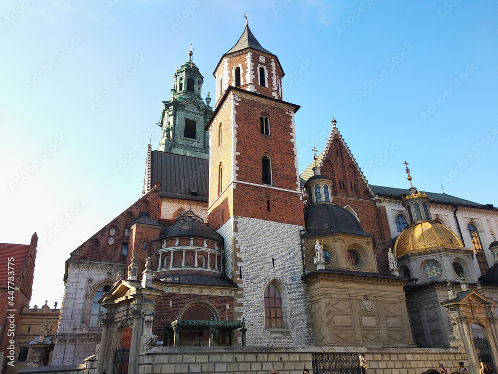 The courtyard of the Wawel Royal Castle in Krakow (Poland). The courtyard of the Wawel Royal Castle in Krakow (Poland).