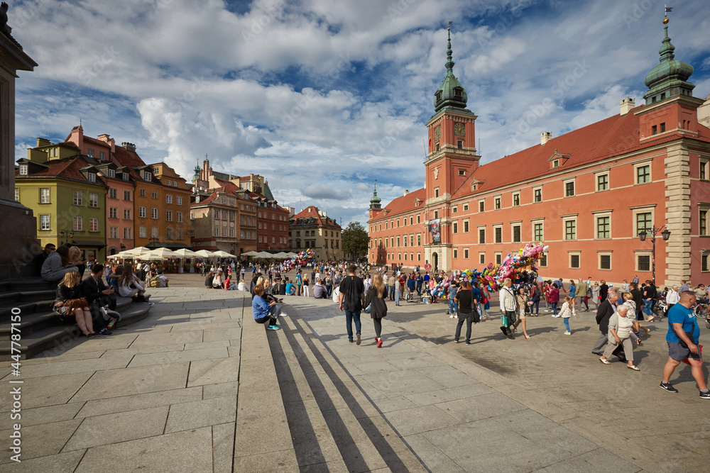 Obraz premium Celebration on the old town square