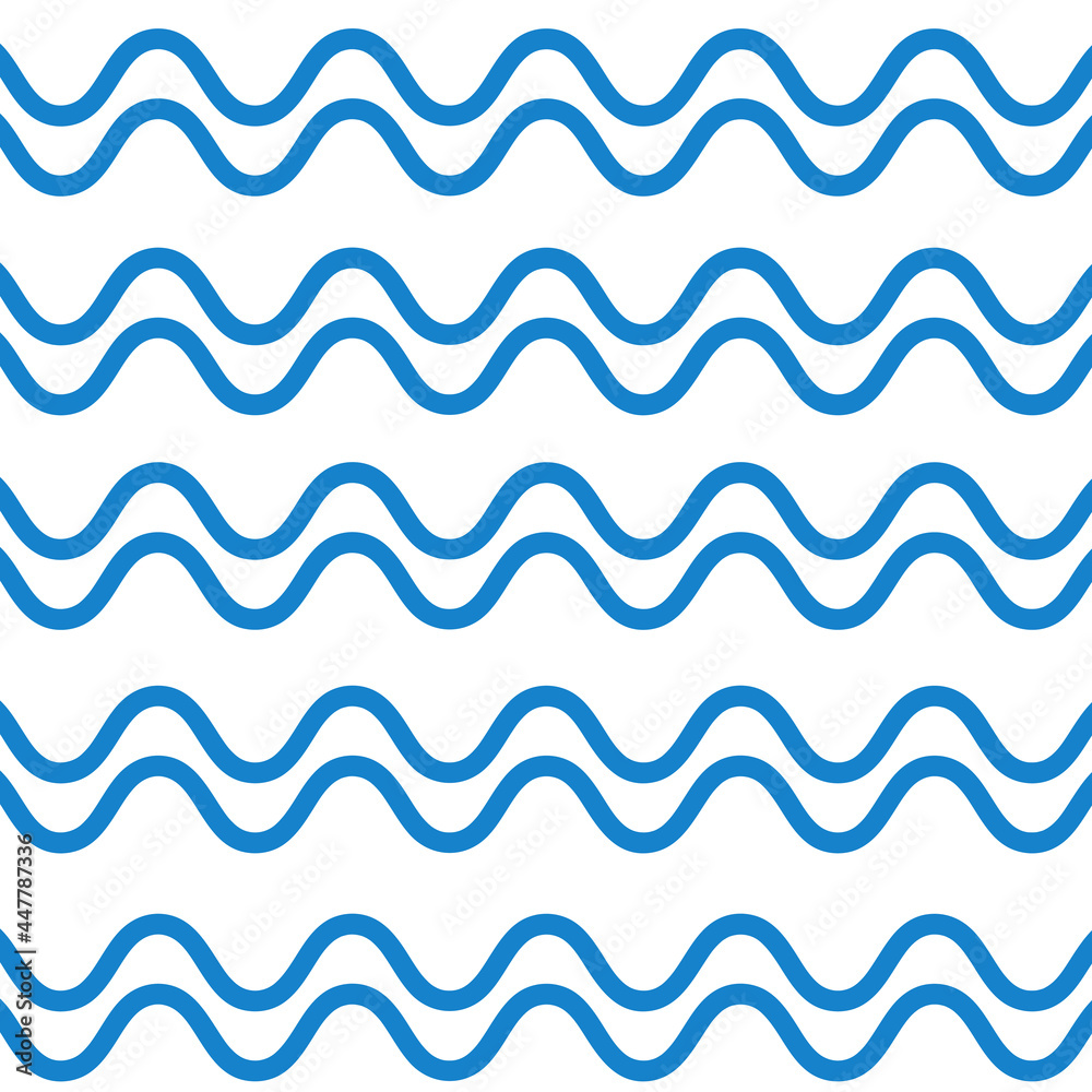 Wavy pattern. Waves outline icon. Wave thin line symbol
Wavy pattern. Waves outline icon. Wave thin line symbol