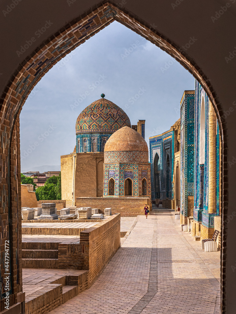 Wall Mural Shah-i-Zinda necropolis