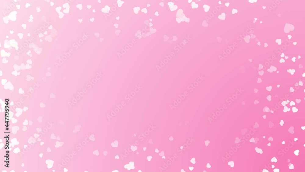 Abstract pink 4K video frame with flying hearts. Saint valentines day greeting video background. Corner frame and border with copy space. Heart light. Happy Valentines Day card with glowing heart. Abstract pink 4K video frame with flying hearts. Saint valentines day greeting video background. Corner frame and border with copy space. Heart light. Happy Valentines Day card with glowing heart.