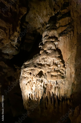 Balcarka Cave - impressive landmark of Moravian Karst created by nature, Czech Republic ..