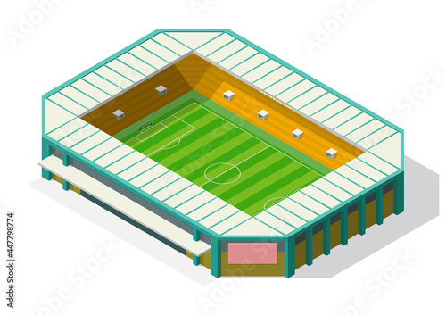 football or soccer stadium