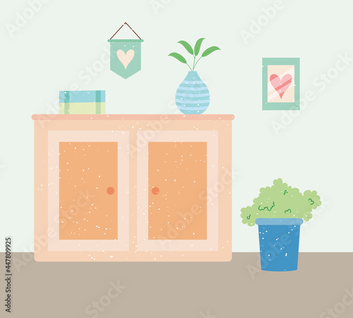 home interior hallway