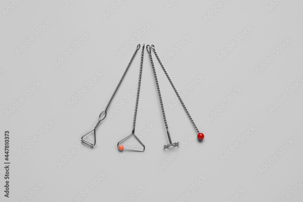 Logopedic tools for speech correction on light background