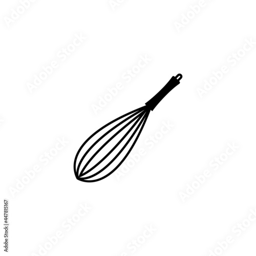 Whisk icon design template vector isolated illustration