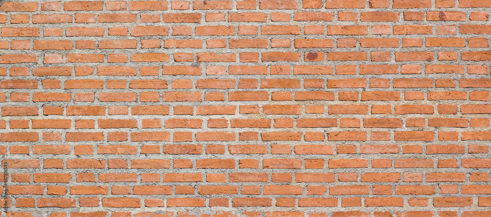 red brick wall