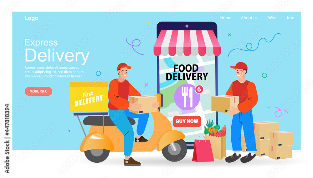 illustration of sale poster with bags illustration of sale poster with bags