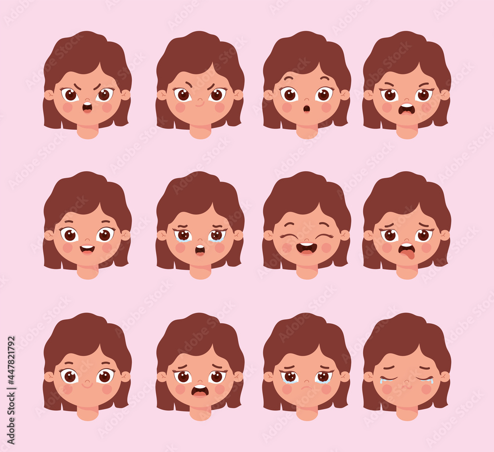 young female emotions young female emotions