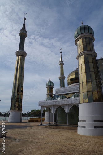 マレーシア　クアラトレンガヌのクリスタルモスク
