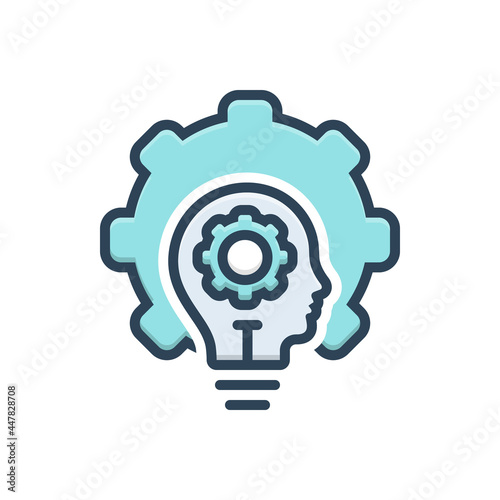 Color illustration icon for ability 