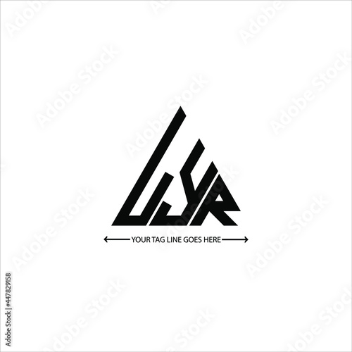 LYR letter logo creative design. LYR unique design

 photo