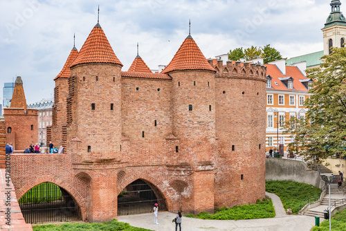 The Warsaw Barbican (Polish: barbakan warszawski) is a barbican (semicircular fortified outpost) in Warsaw, Poland,