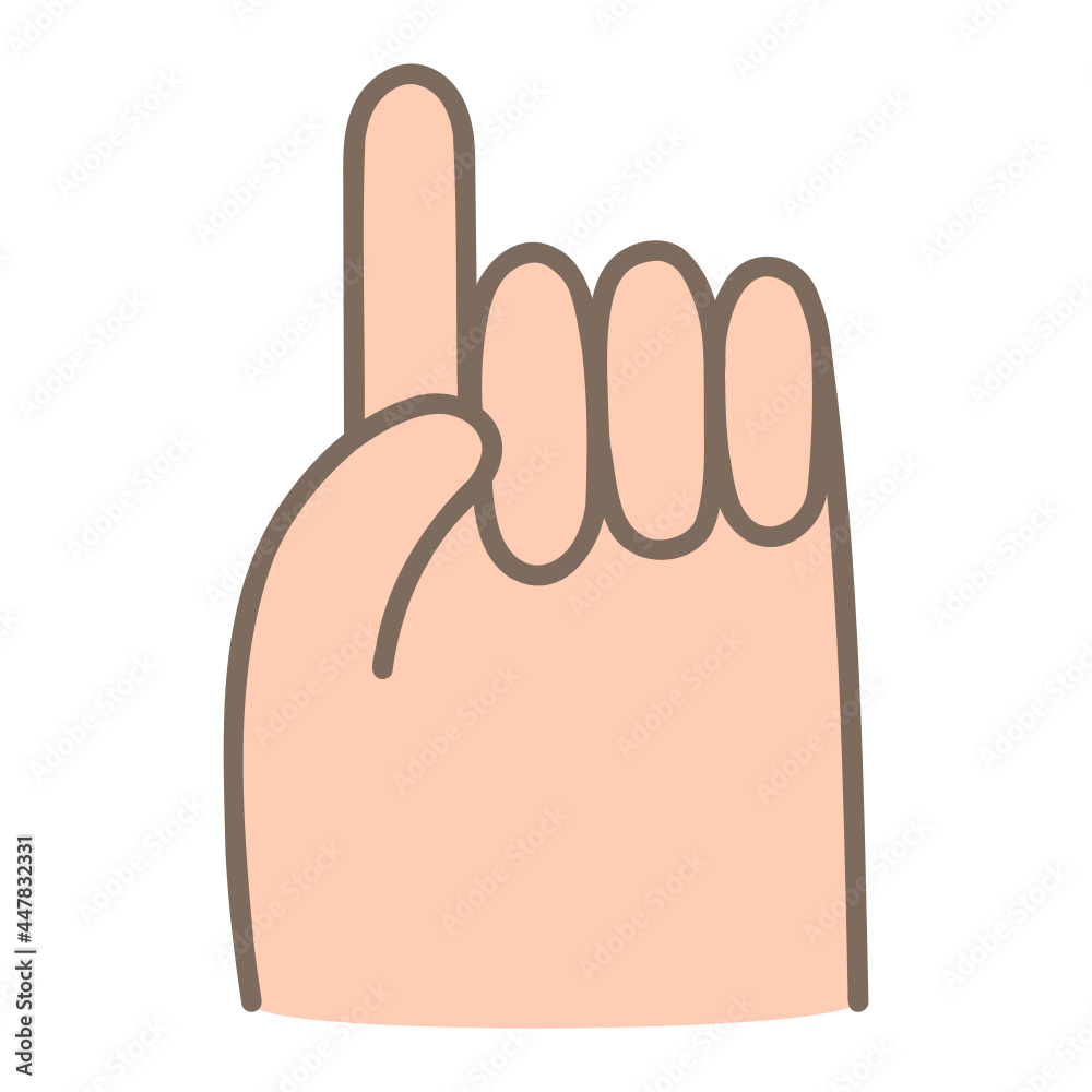 Obraz premium Pointing Hand