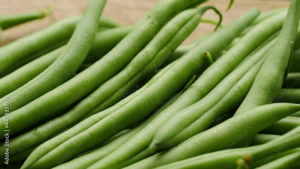 Green beans close up. Food background Green beans close up. Food background