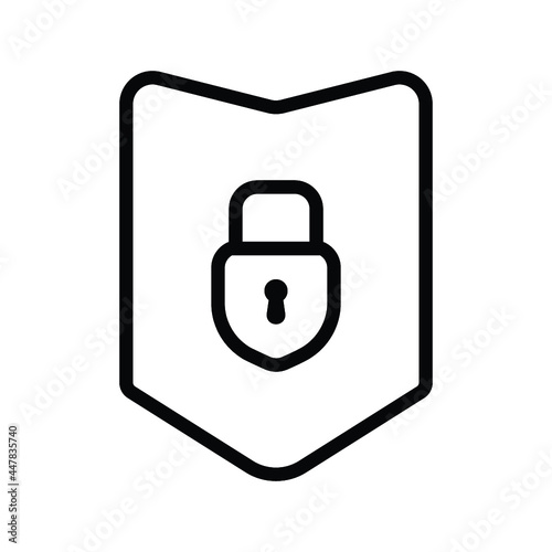 Secure lock icon