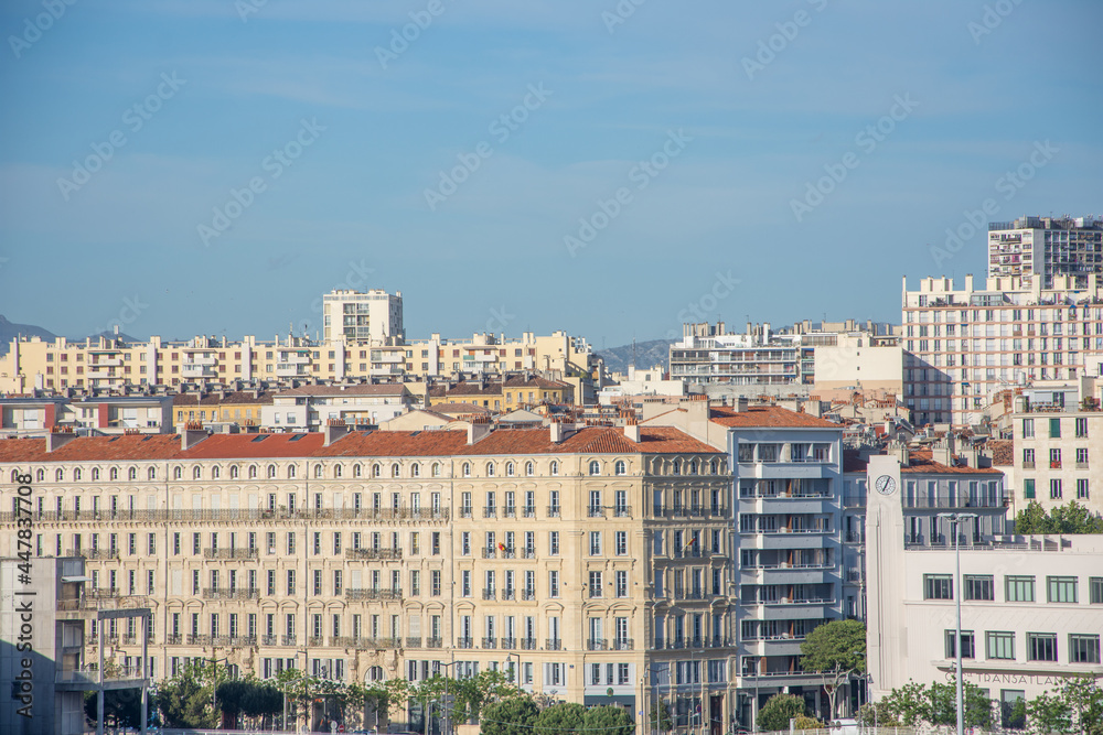 discovery of the harbor of Marseille and the islands of the region, France