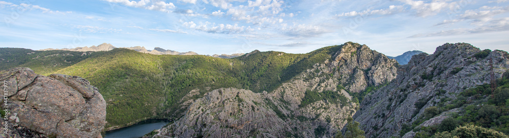 Fototapeta premium discovery of the island of beauty in southern Corsica, France