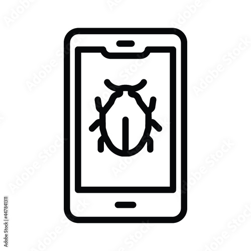 Mobile Bug icon