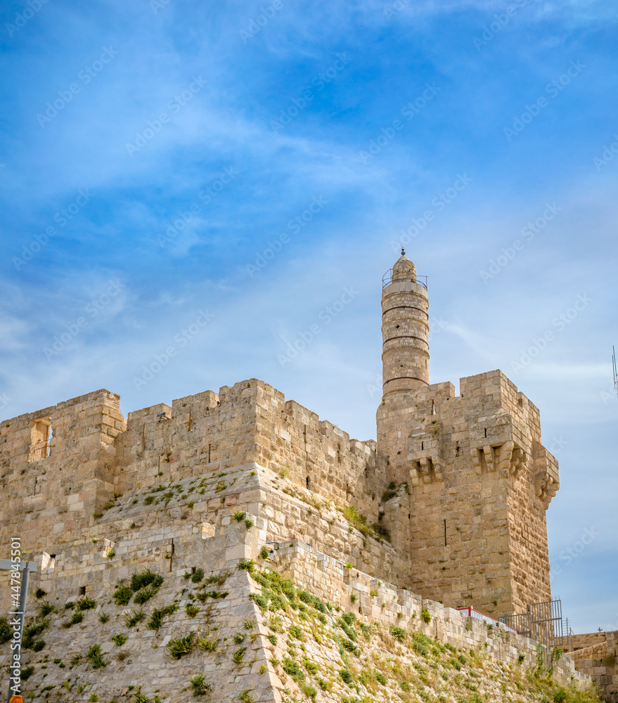 Tower of David in the Old City of Jerusalem Tower of David in the Old City of Jerusalem