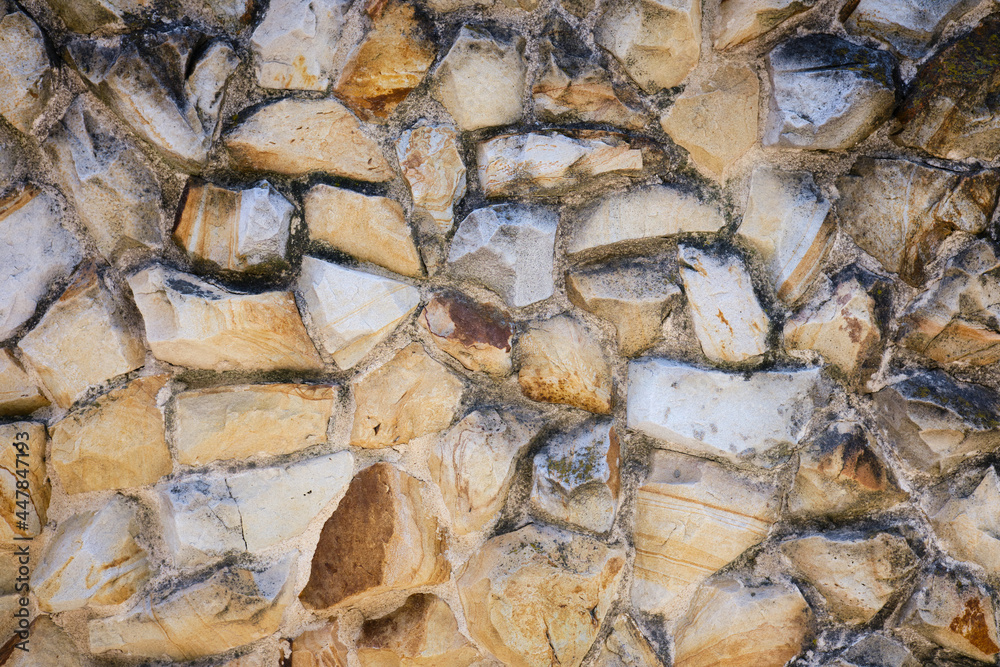 old rock stone wall texture