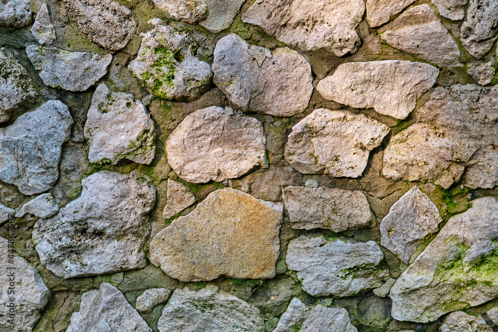 old rock stone wall texture