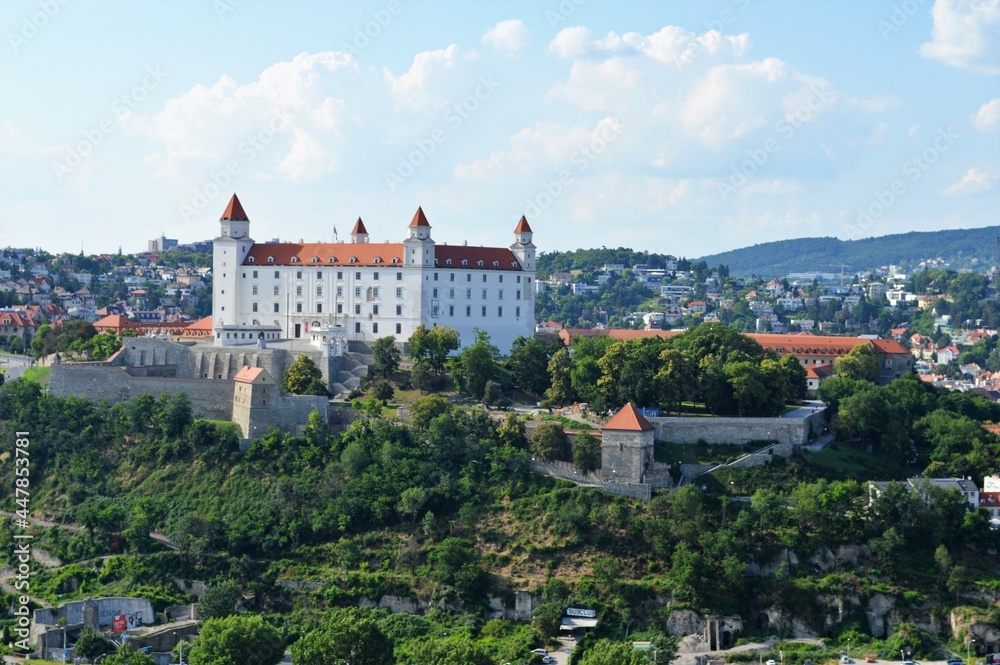 Vista del Castillo de Bratislava