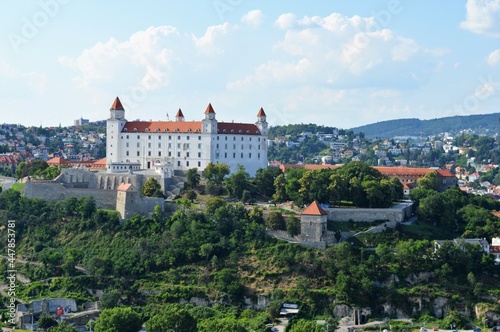 Vista del Castillo de Bratislava