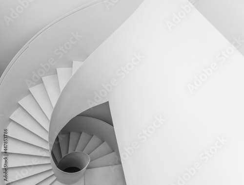 Modern spiral staircase