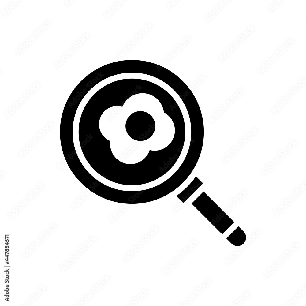 Frying pan vector Solid icon style illustration. EPS 10 file Frying pan vector Solid icon style illustration. EPS 10 file