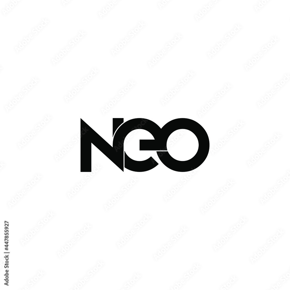 neo initial letter monogram logo design neo initial letter monogram logo design