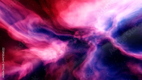 abstract background for design, space abstraction, starry cosmic backround, nebula background, galactic background 3d render	