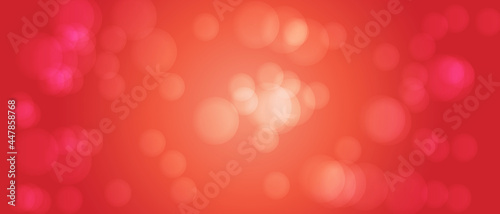 abstract red bokeh blurred background