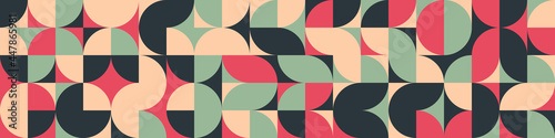 Abstract Geometric Pattern generative computational art illustration