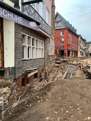 Bad Munstereifel, Germany. July 22, 2021.
A week after a major flood. Heavy torrential rains fell for more than a day. Rivers and streams overflowed their banks.