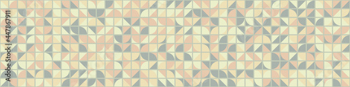 Abstract Geometric Pattern generative computational art illustration
