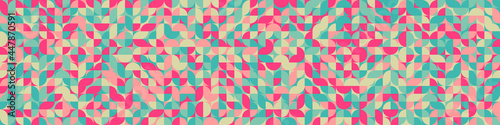 Wallpaper Mural Abstract Geometric Pattern generative computational art illustration Torontodigital.ca