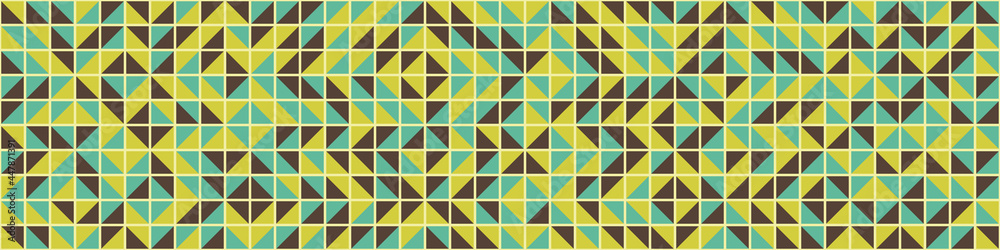 Abstract Geometric Pattern generative computational art illustration