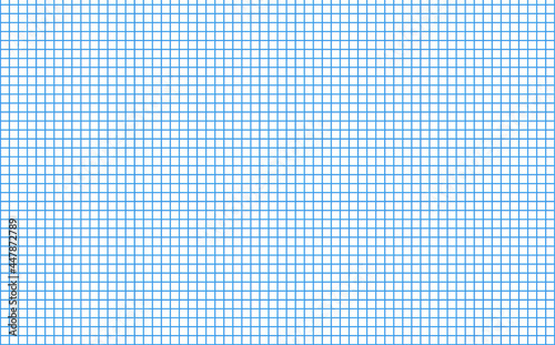 Graph paper. Printable squared grid paper with color horizontal lines. Geometric background for school, textures, notebook, diary. Realistic lined paper blank size reversal A5