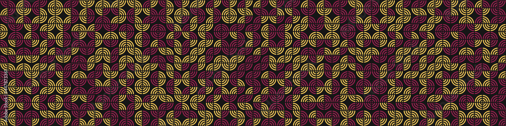 Abstract Geometric Pattern generative computational art illustration