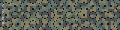 Abstract Geometric Pattern generative computational art illustration