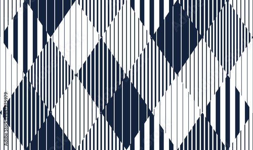 Linear rhombuses seamless pattern vector, graphic lines endless rhomb background wallpaper image.