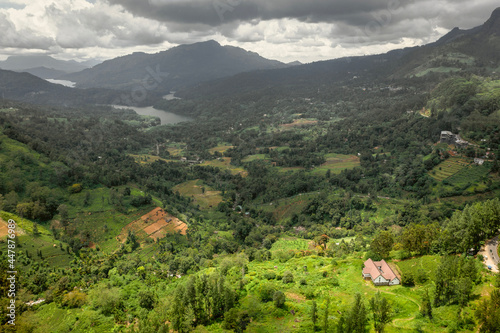 landscape in the mountains