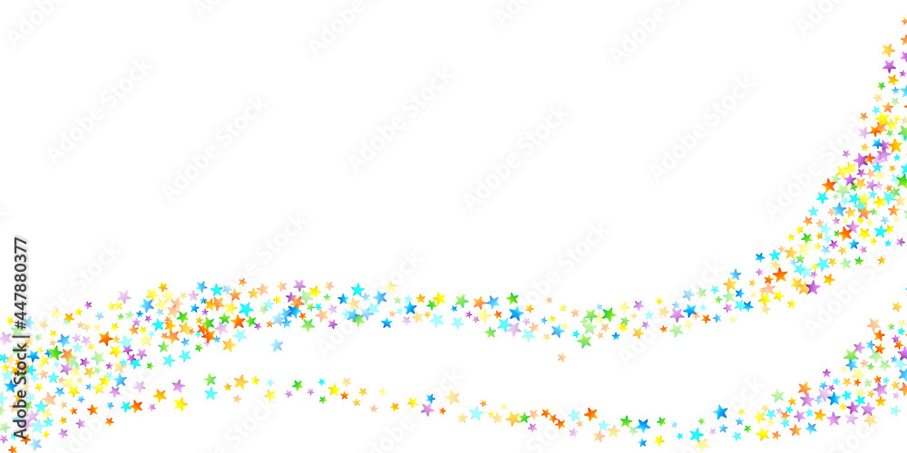 Rainbow Festive Confetti. Carnival Star Falling. Rainbow Festive Confetti. Carnival Star Falling.